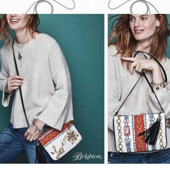 Brighton Glitter & Go Purse Crossbody Pouch (NEW) - Picture 3 of 8